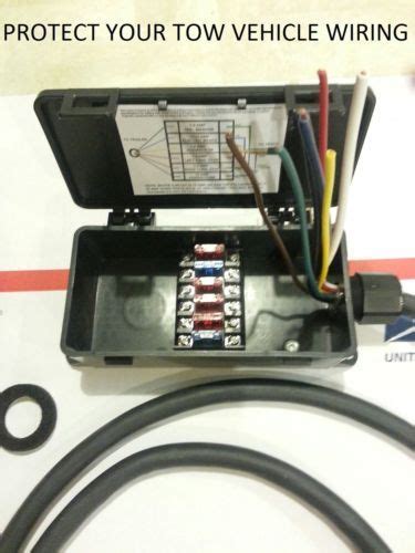 trailer junction box with fuses|fused junction box .